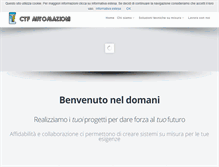 Tablet Screenshot of ctfautomazioni.com